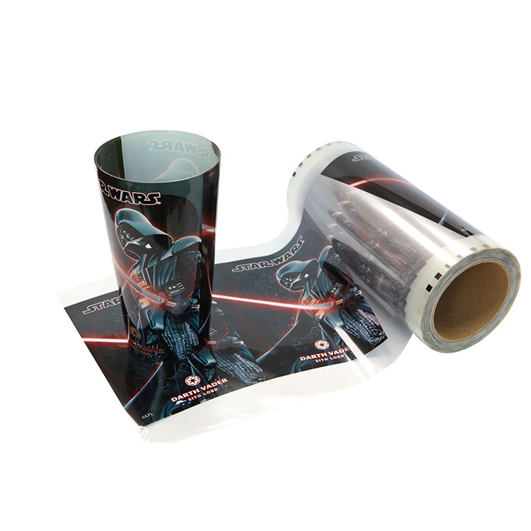 Warmteoverdracht beker wrap print sticker